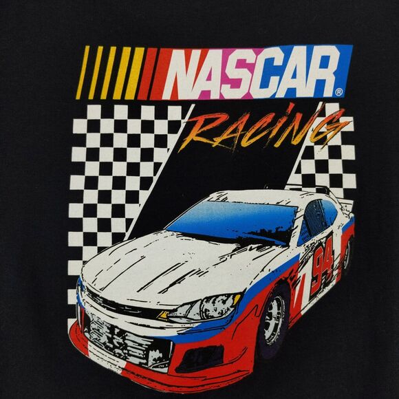 NASCAR Racing T Shirt Mens Size M Black #94 Race Car Graphic - Picture 9 of 12